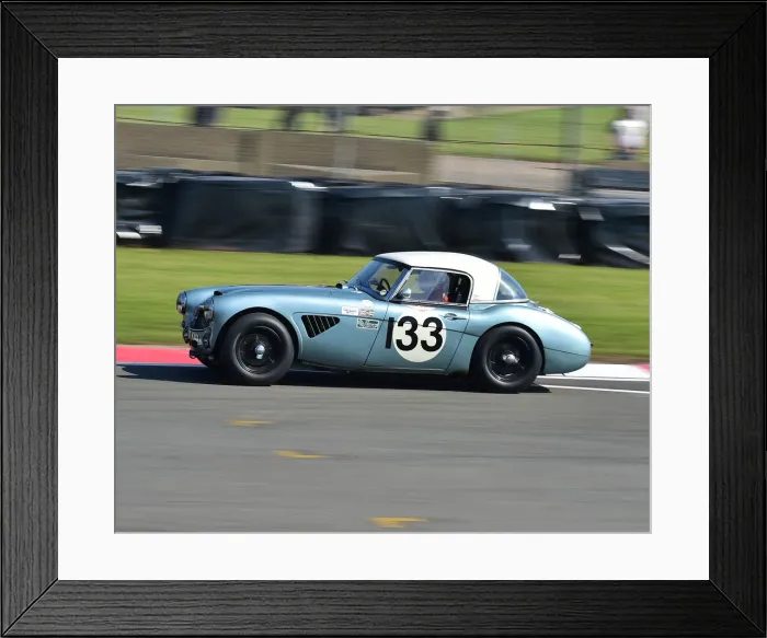 Framed Print : CM23 2024 Alex Bell, Jeremy Welch, Austin Healey 3000