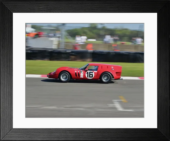 Framed Print : CM23 1998 Lukas Halusa, Martin Halusa, Ferrari 250 GT, Breadvan