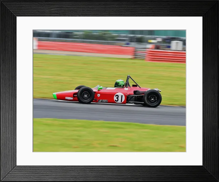 Framed Print : CM24 1618 John Emery, Lola T200