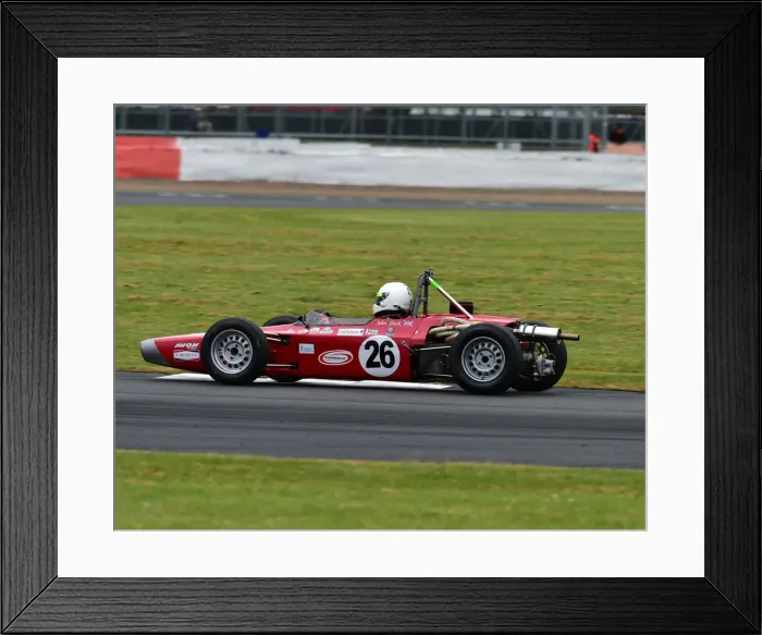 Framed Print : CM24 1599 John Slack, Lola T200