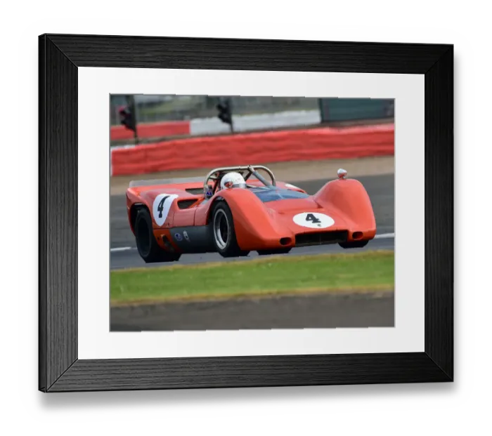 Framed Print : CM24 0709 Anthony Taylor, McLaren M6B Framed Print : CM24 0709 Anthony Taylor, McLaren M6B