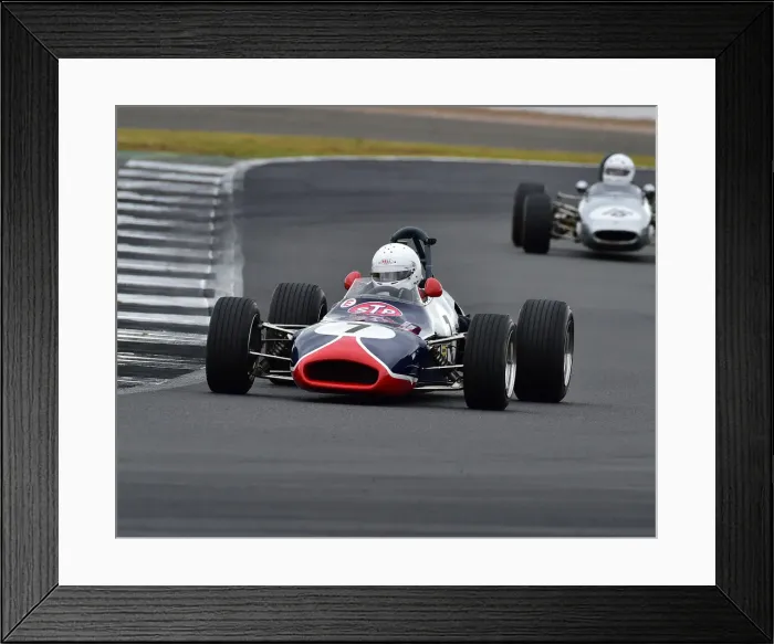 Framed Print : CM24 1407 Steve Jones, Brabham BT28 Framed Print : CM24 1407 Steve Jones, Brabham BT28