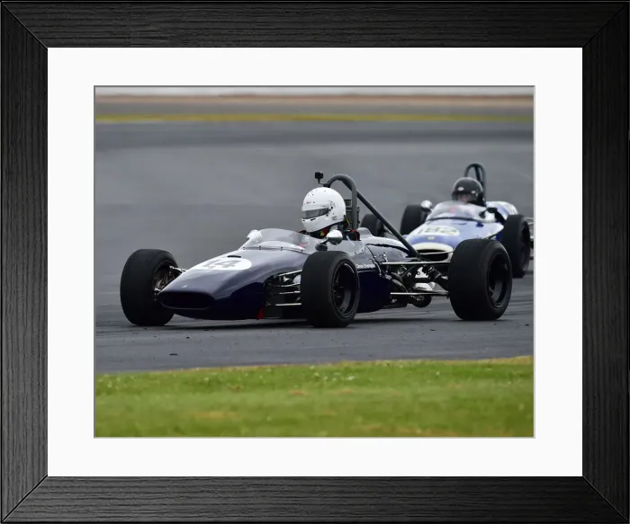 Framed Print : CM24 1401 Simon Etherington, Brabham BT15 Framed Print : CM24 1401 Simon Etherington, Brabham BT15