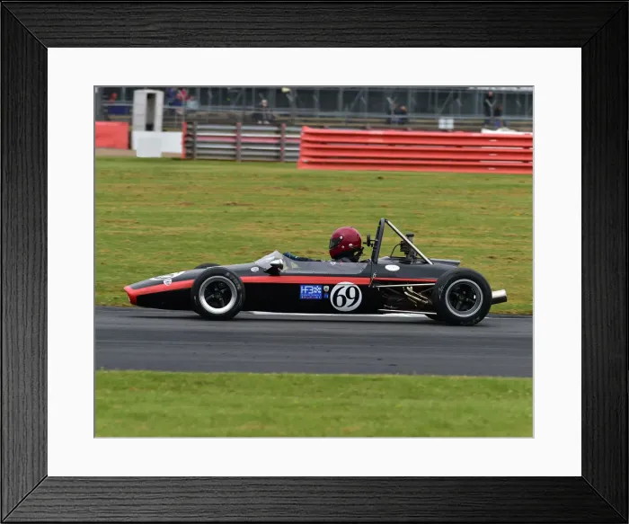 Framed Print : CM24 1451 Gregan Thruston, Brabham BT21B Framed Print : CM24 1451 Gregan Thruston, Brabham BT21B