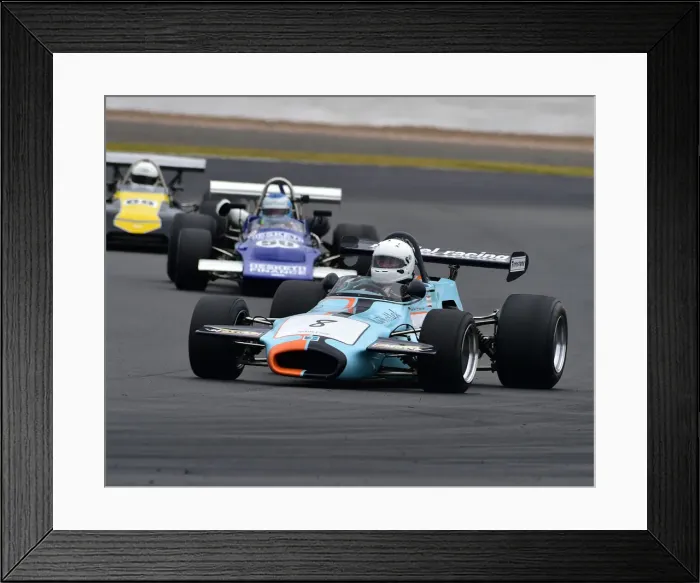 Framed Print : CM24 1342 Klaus Bergs, Brabham BT36