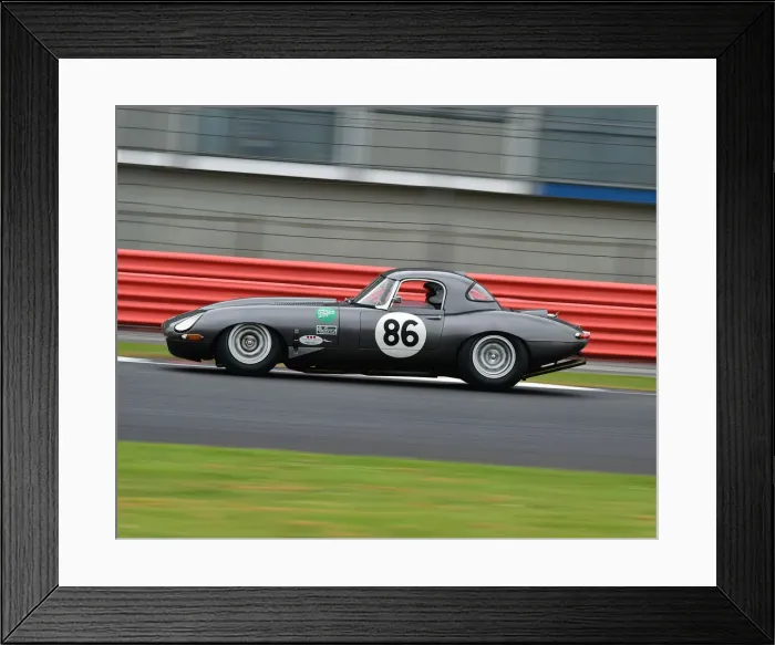 Framed Print : CM24 1059 John Pearson, Gary Pearson, Jaguar E-Type