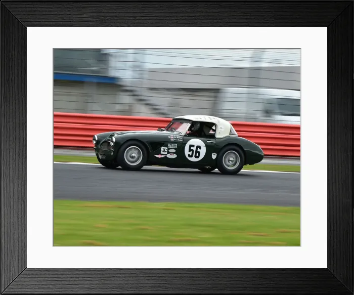 Framed Print : CM24 1026 Chris Clarkson, David Smithies, Austin Healey 3000 Framed Print : CM24 1026 Chris Clarkson, David Smithies, Austin Healey 3000