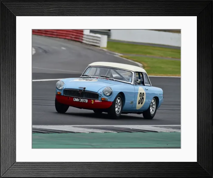 Framed Print : CM24 1012 Edward Stone, Nigel Greensall, MG B Framed Print : CM24 1012 Edward Stone, Nigel Greensall, MG B