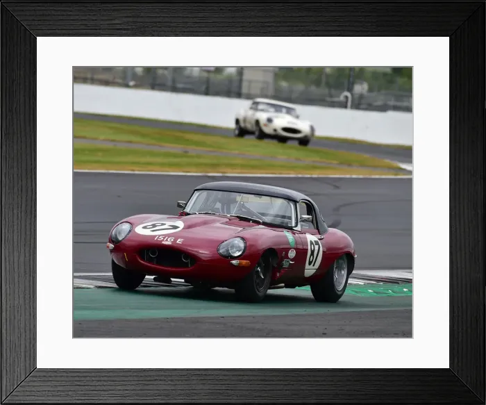 Framed Print : CM24 0990 Mark Donnor, Gary Pearson, Jaguar E-Type Framed Print : CM24 0990 Mark Donnor, Gary Pearson, Jaguar E-Type
