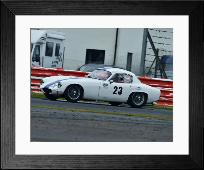 Framed Print : CM24 0852 Paul Bason, Darren Green, Lotus Elite Framed Print : CM24 0852 Paul Bason, Darren Green, Lotus Elite