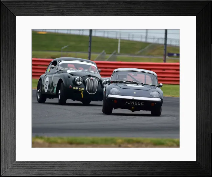 Framed Print : CM24 1863 Cliff Gray, Lotus Elan S2