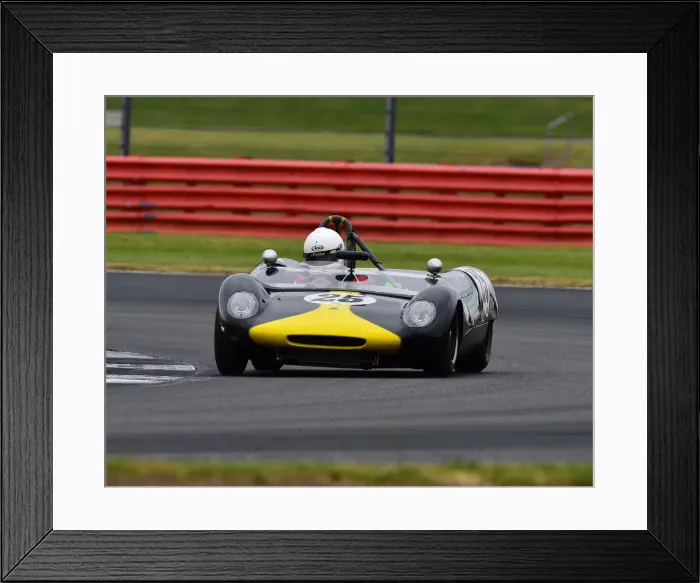 Framed Print : CM24 1844 Andrew Hibberd, Miles Griffiths, Lotus 23B
