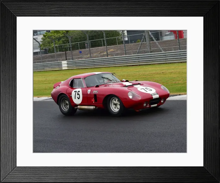 Framed Print : CM24 0633 Leo Voyazides, Shelby Daytona Cobra Framed Print : CM24 0633 Leo Voyazides, Shelby Daytona Cobra