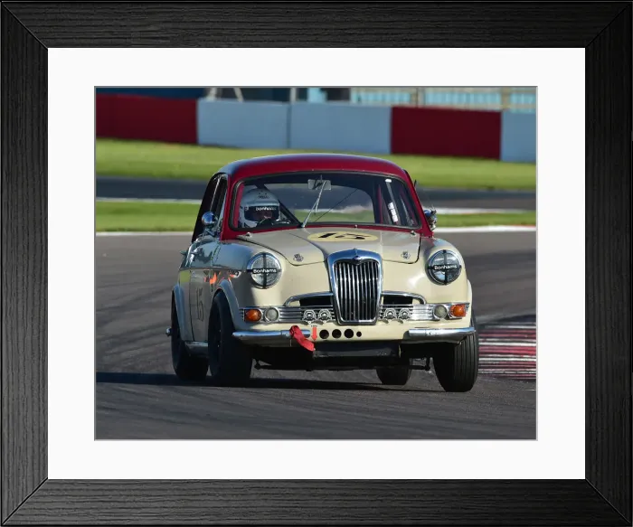 Framed Print : CM23 2945 Mark Gold, James Wood, Riley One-Point-Five Bonhams