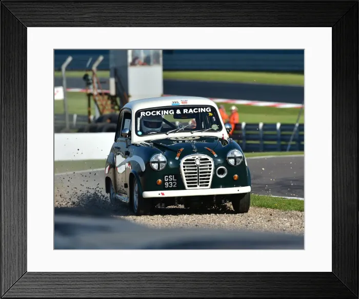 Framed Print : CM23 3071 Michael Ross, Neil Primrose, Austin A35 Academy Framed Print : CM23 3071 Michael Ross, Neil Primrose, Austin A35 Academy