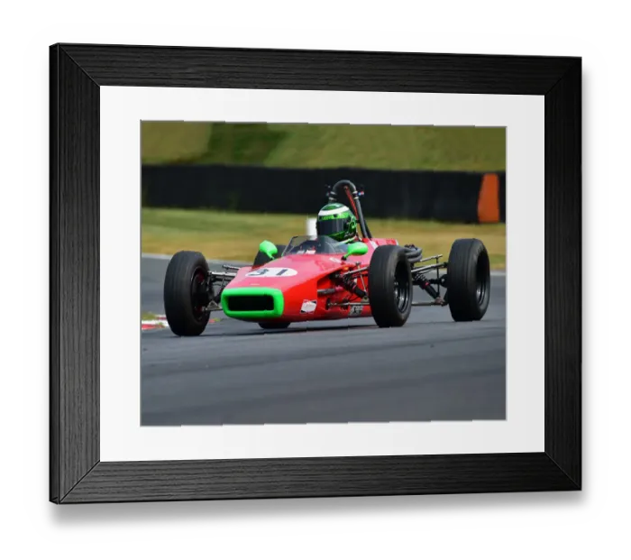 Framed Print : CM24 3183 John Emery, Lola T200 Framed Print : CM24 3183 John Emery, Lola T200