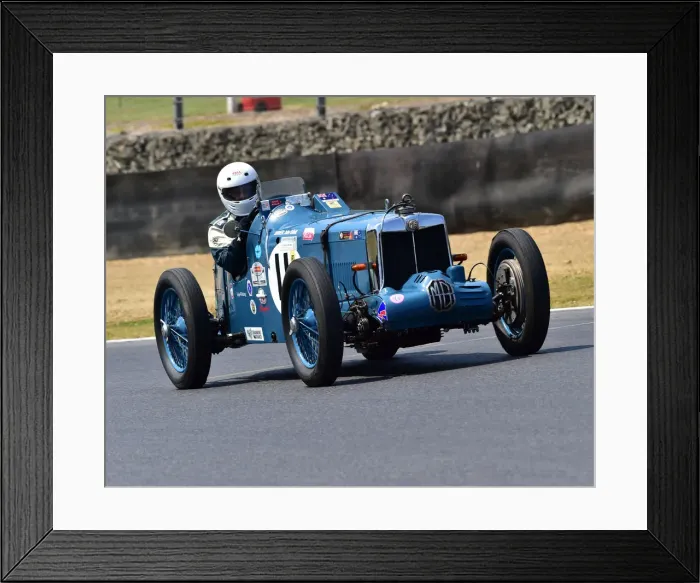 Framed Print : CM24 2388 John Gillett, MG K3 Framed Print : CM24 2388 John Gillett, MG K3