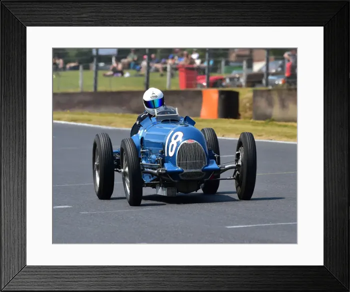 Framed Print : CM24 2457 Tom Dark, Bugatti T59-50A Framed Print : CM24 2457 Tom Dark, Bugatti T59-50A