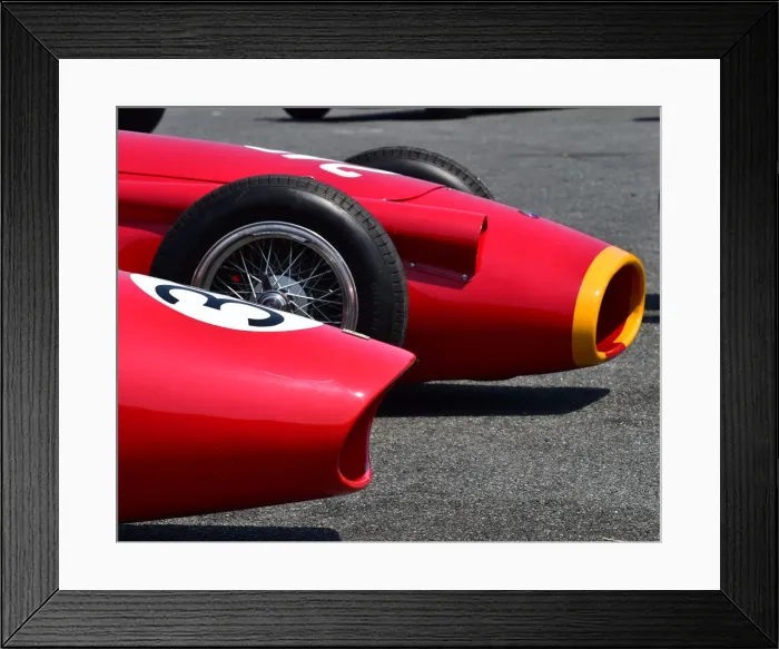 Framed Print : CM24 2345 Tony Best, Ferrari Dino BR01, Klaus Lehr, Maserati 250F Framed Print : CM24 2345 Tony Best, Ferrari Dino BR01, Klaus Lehr, Maserati 250F