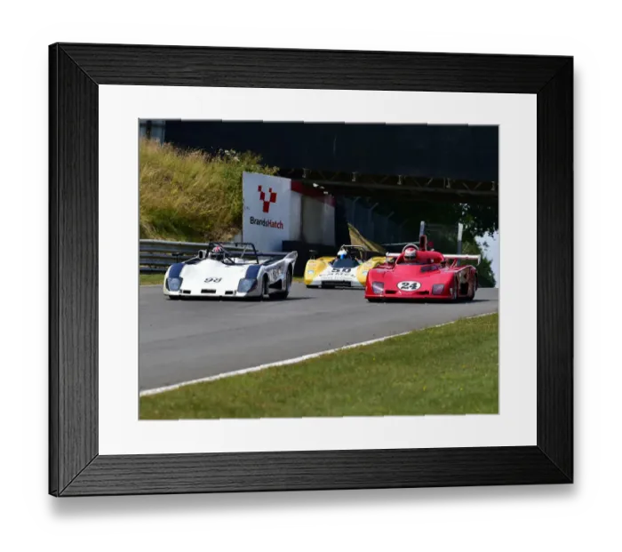 Framed Print : CM24 2558 Simon Watts, Lola T298, Vic Nutter, Osella PA3, Vicky Brooks, Lola T212 Framed Print : CM24 2558 Simon Watts, Lola T298, Vic Nutter, Osella PA3, Vicky Brooks, Lola T212