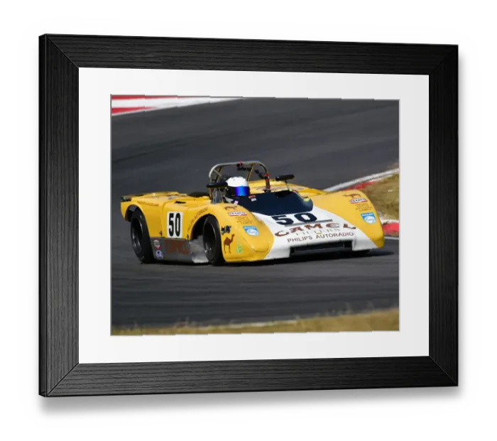 Framed Print : CM24 2651 Vicky Brooks, Lola T212