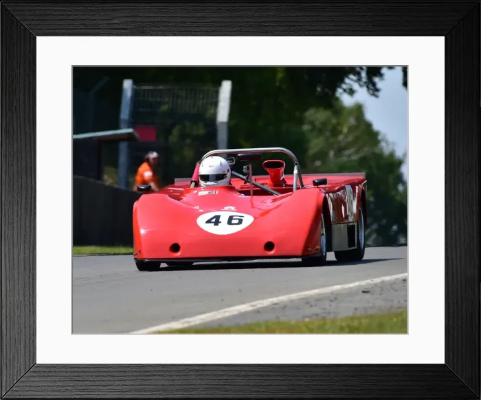 Framed Print : CM24 2525 Trevor Welsh, Lola T492 Framed Print : CM24 2525 Trevor Welsh, Lola T492