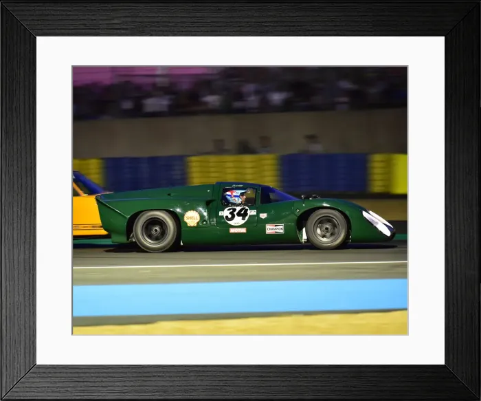 Framed Print : CM24 5459 David Hart, Lola T70 Mk III B Framed Print : CM24 5459 David Hart, Lola T70 Mk III B