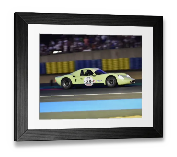 Framed Print : CM24 5454 Tina Marianne Kok, Chevron B8 BMW