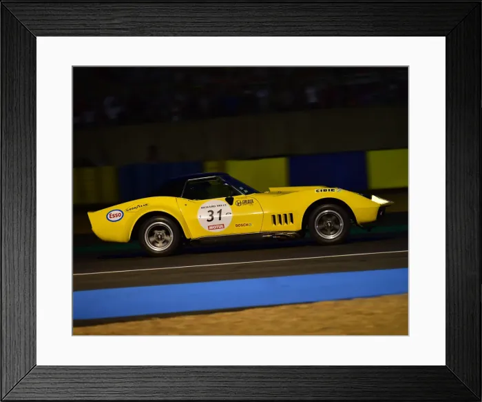Framed Print : CM24 5439 Eric Excoffier, G Gouble, Chevrolet Corvette C3 Framed Print : CM24 5439 Eric Excoffier, G Gouble, Chevrolet Corvette C3