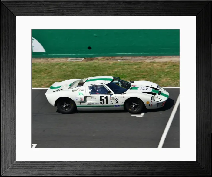Framed Print : CJ7 4112 Grant Tromans, Richard Meaden, Martin O Connell, Ford GT40 Mk1 Framed Print : CJ7 4112 Grant Tromans, Richard Meaden, Martin O Connell, Ford GT40 Mk1