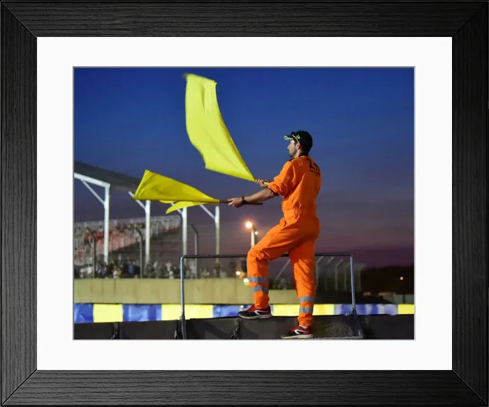 Framed Print : CM24 5557 Marshal at work Framed Print : CM24 5557 Marshal at work