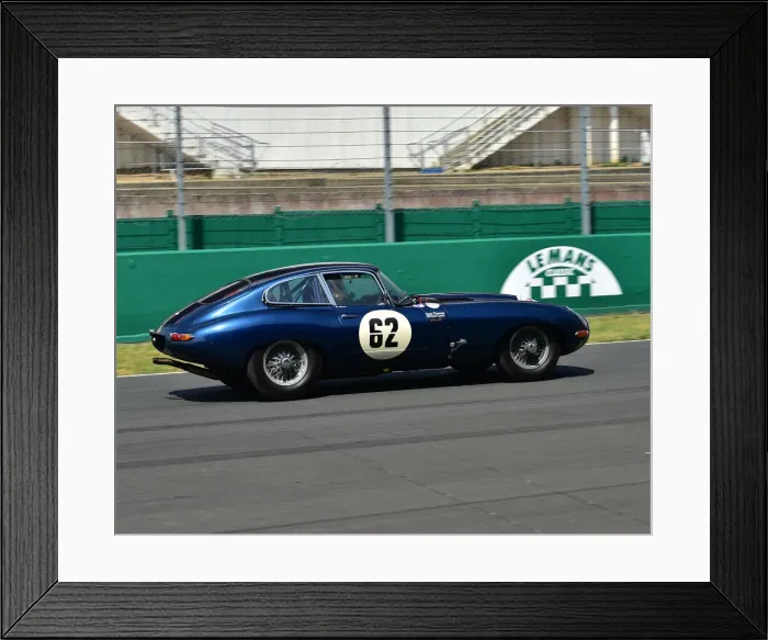 Framed Print : CM24 3798 Sam Thomas, Michael Lyons, Jaguar E-Type Framed Print : CM24 3798 Sam Thomas, Michael Lyons, Jaguar E-Type