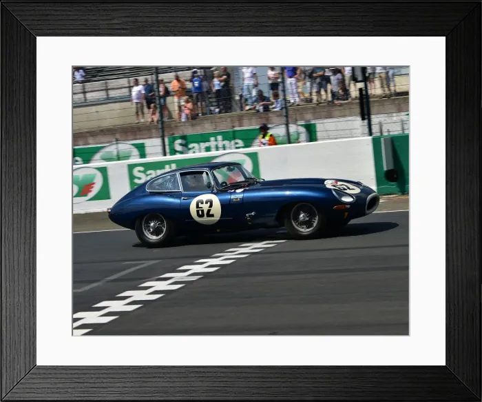 Framed Print : CM24 3795 Sam Thomas, Michael Lyons, Jaguar E-Type Framed Print : CM24 3795 Sam Thomas, Michael Lyons, Jaguar E-Type