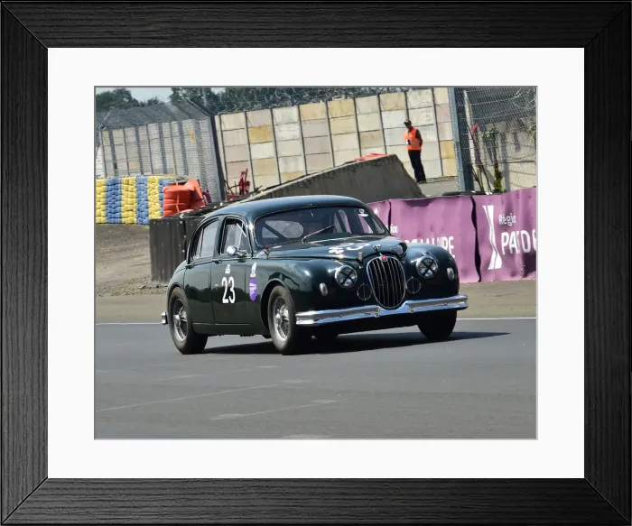 Framed Print : CM24 3894 Roger Cope, Jaguar Mk1 Framed Print : CM24 3894 Roger Cope, Jaguar Mk1