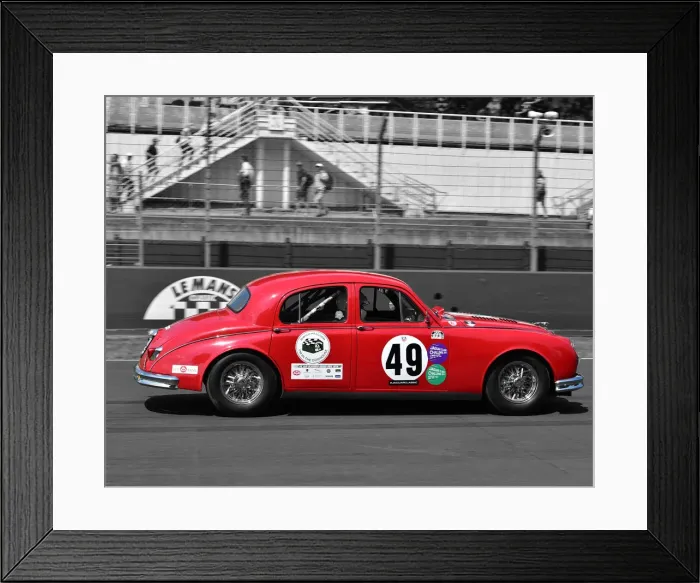 Framed Print : CM24 3839red Diane Osbourne, Stephen Radcliffe, Jaguar Mk1 Framed Print : CM24 3839red Diane Osbourne, Stephen Radcliffe, Jaguar Mk1