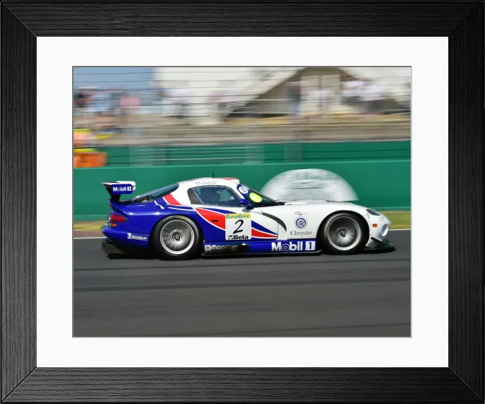 Framed Print : CM24 3567 Oliver Bouquet, Chrysler Viper GTS-R