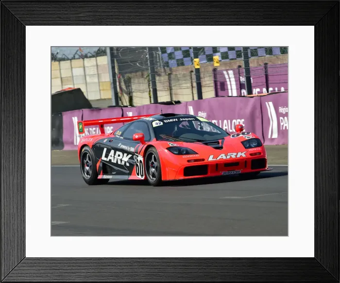 Framed Print : CM24 3707 Andrew Bruce, McLaren F1 GTR