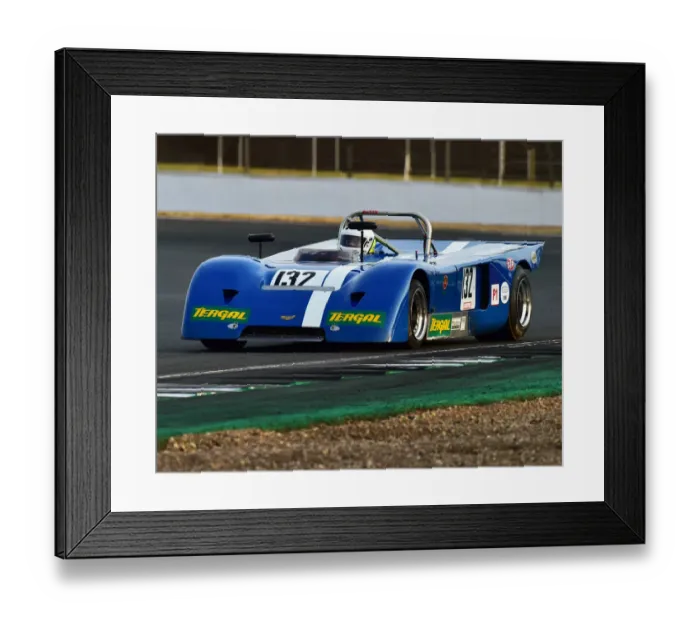 Framed Print : CM25 0653 Mike Catlow, Chevron B19 Framed Print : CM25 0653 Mike Catlow, Chevron B19
