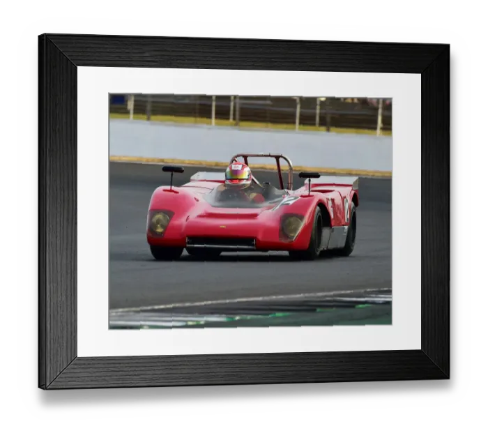 Framed Print : CM25 0645 Paul Allen, Lola T212 Framed Print : CM25 0645 Paul Allen, Lola T212
