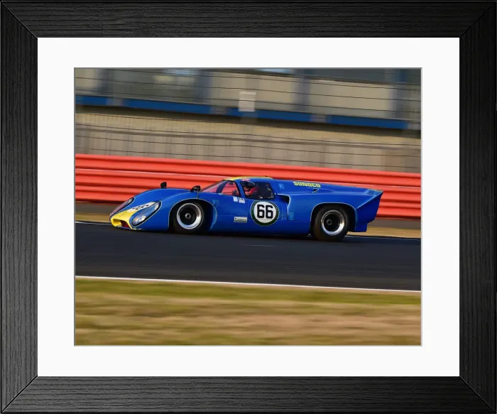 Framed Print : CM25 0703 Mike Donovan, Lola T70 MK3 B Framed Print : CM25 0703 Mike Donovan, Lola T70 MK3 B