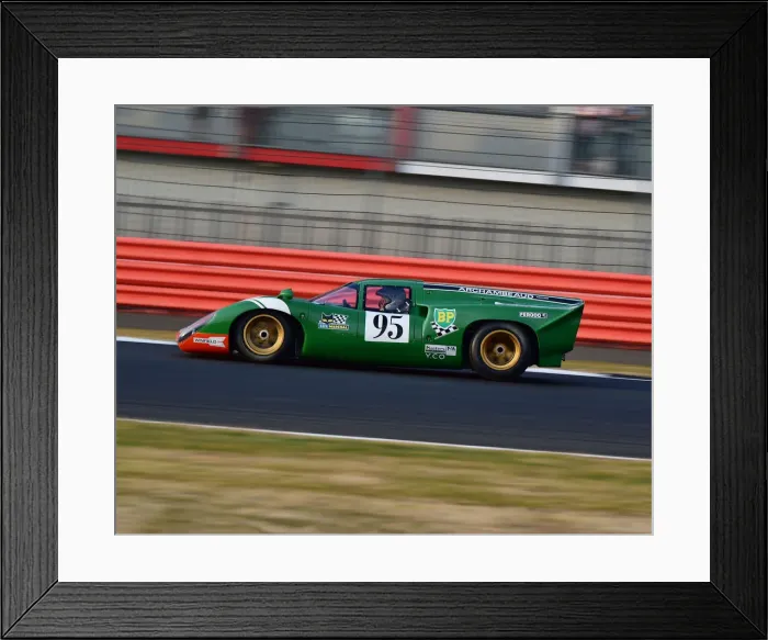 Framed Print : CM25 0685 Gary Culver, Lola T70 MK3 B Framed Print : CM25 0685 Gary Culver, Lola T70 MK3 B