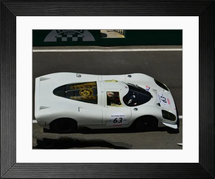Framed Print : CJ7 4221 Romain Dumas, Porsche 917 Framed Print : CJ7 4221 Romain Dumas, Porsche 917