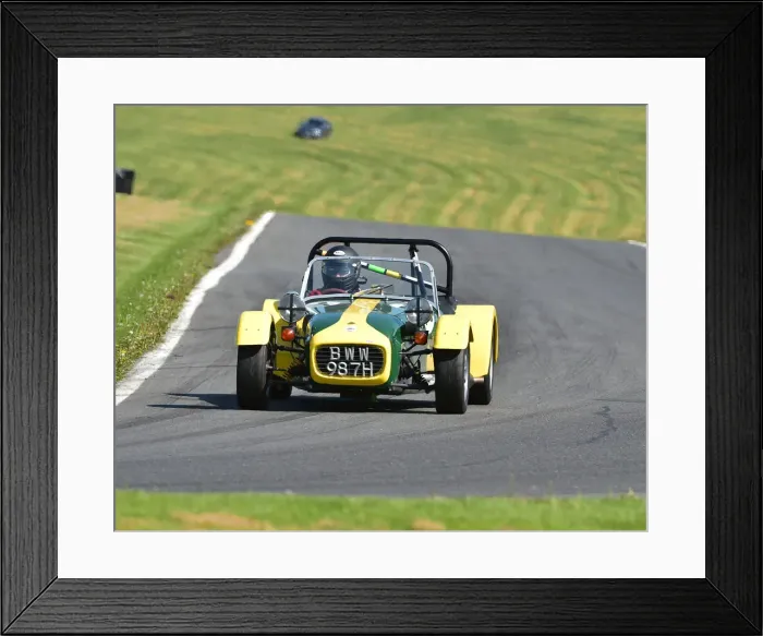 Framed Print : CM23 5438 Kieron Baillie, Lotus Seven S3 Framed Print : CM23 5438 Kieron Baillie, Lotus Seven S3