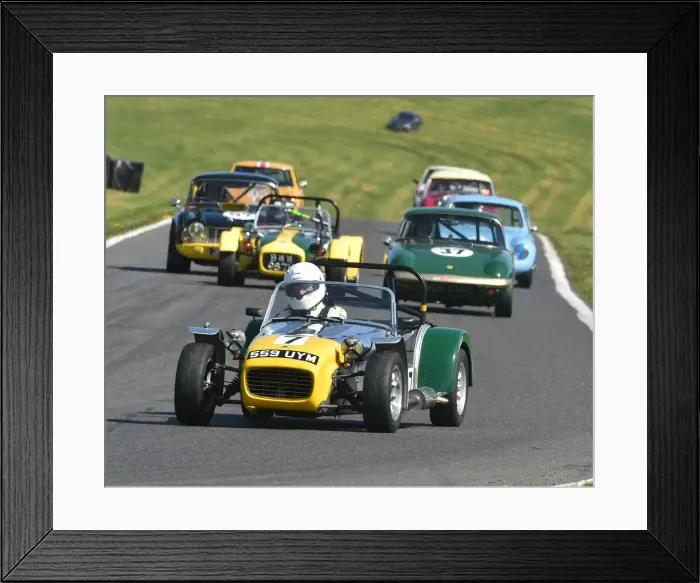 Framed Print : CM23 5388 Mike Leese, Lotus Seven S2 Framed Print : CM23 5388 Mike Leese, Lotus Seven S2