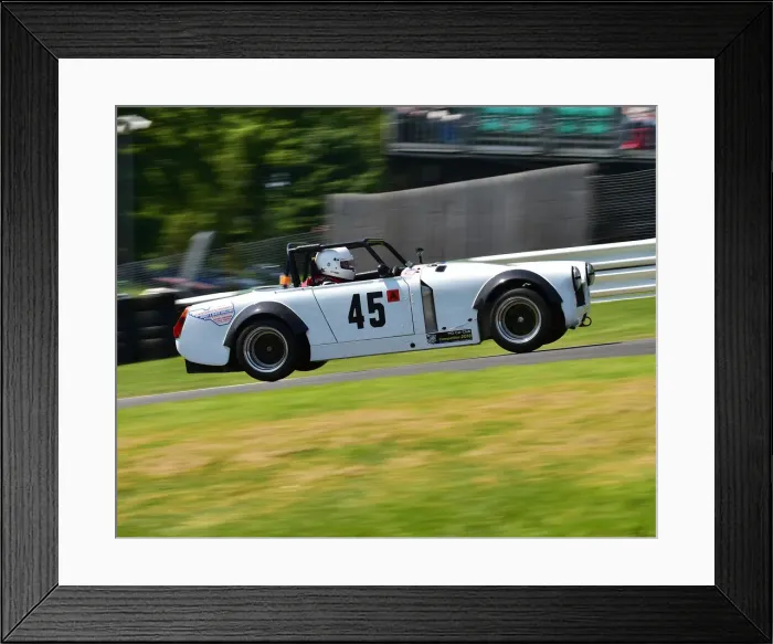 Framed Print : CM23 4863 David Morrison, MG Midget Framed Print : CM23 4863 David Morrison, MG Midget