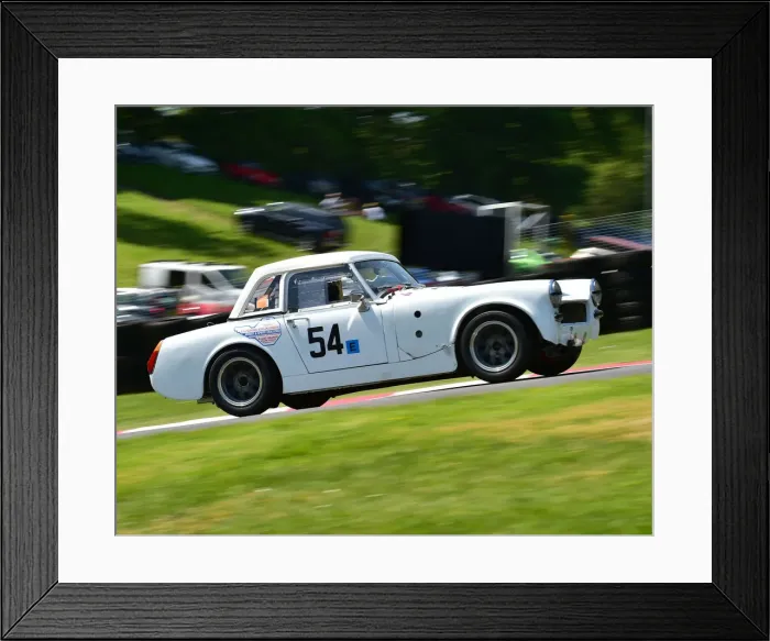 Framed Print : CM23 4832 Keith Egar, MG Midget Framed Print : CM23 4832 Keith Egar, MG Midget