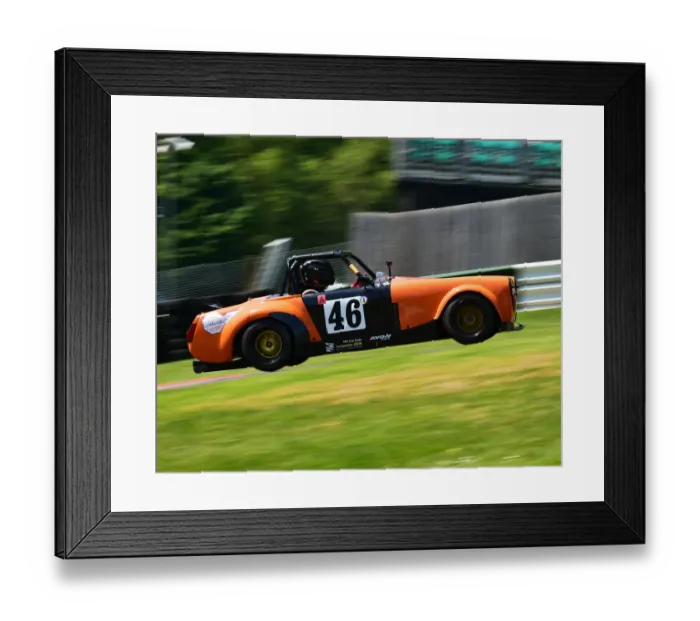 Framed Print : CM23 4819 Steve Collier, MG Midget Framed Print : CM23 4819 Steve Collier, MG Midget