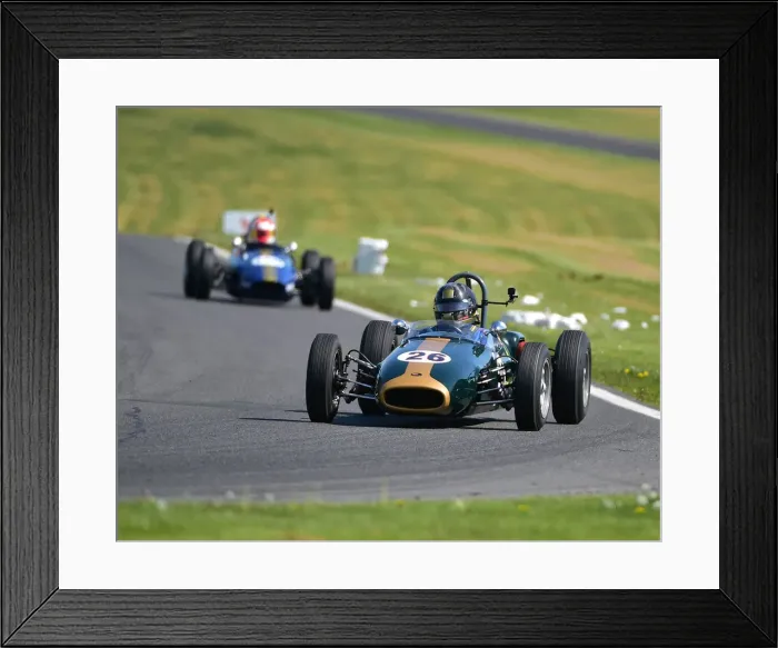 Framed Print : CM23 5239 Peter Strauss, Brabham BT6 Framed Print : CM23 5239 Peter Strauss, Brabham BT6