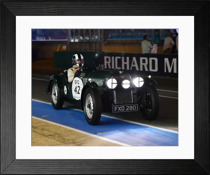 Framed Print : CM24 5854 Leigh Sebba, Peter Cole, Morgan Plus 4 Framed Print : CM24 5854 Leigh Sebba, Peter Cole, Morgan Plus 4