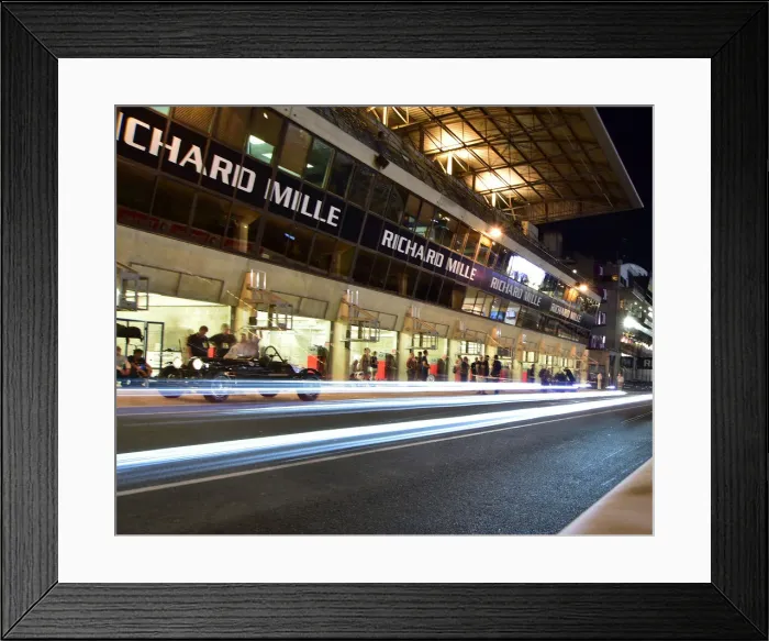 Framed Print : CM24 4871 Lights through the pit lane Framed Print : CM24 4871 Lights through the pit lane